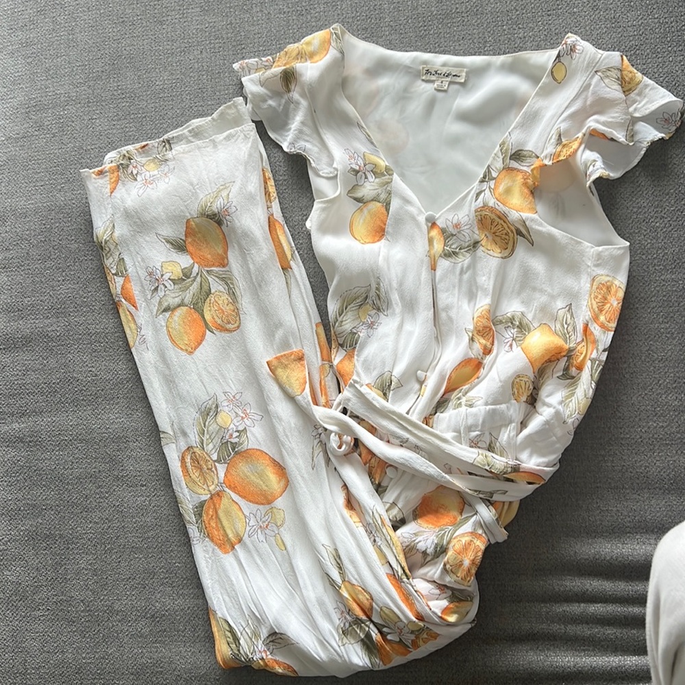 FOR LOVE & LEMONS RARE Limonada Jumpsuit - Picture 12 of 12